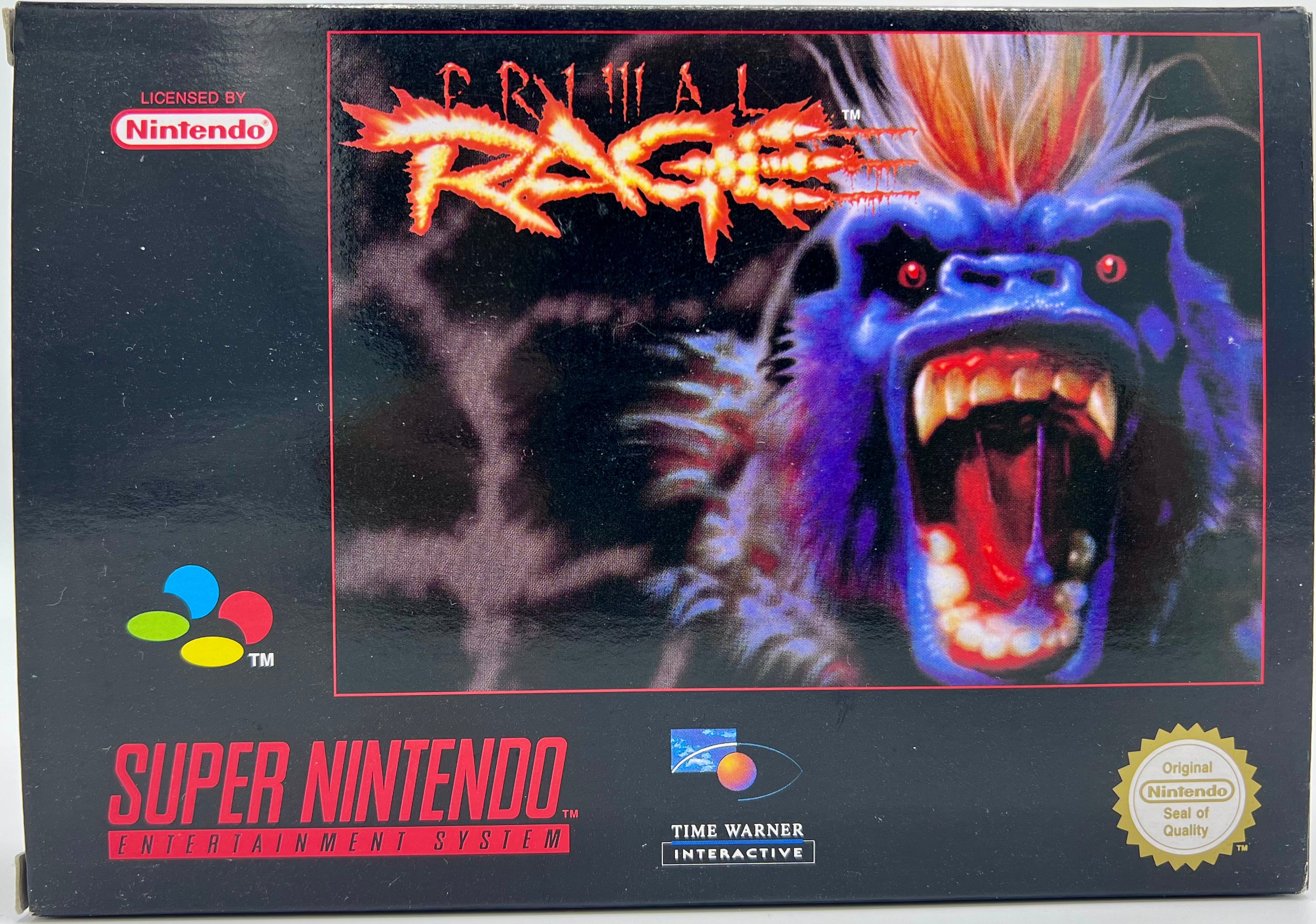 Nintendo SNES Primal Rage Neu OVP