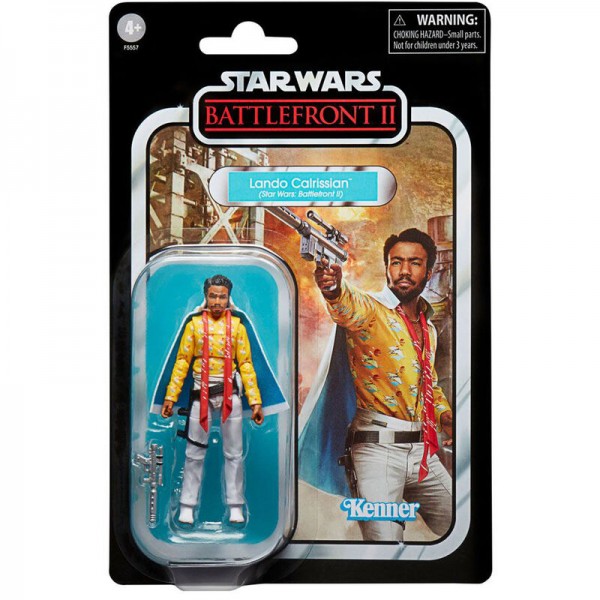 Star Wars Battlefront II - Lando Calrissian Kenner Figur Retro Kollektion