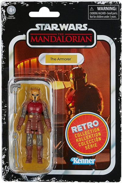 Star Wars The Mandalorian - The Armorer Kenner Figur Retro Kollektion
