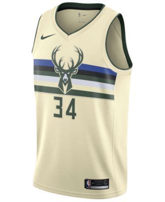 Nike Giannis Antetokounmpo Milwaukee Bucks Swingman Jersey City Editio