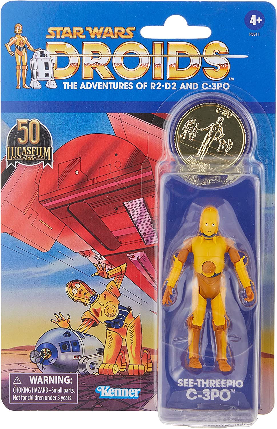 Star Wars C-3PO (Vintage Collection) Actionfigur Kenner Droids