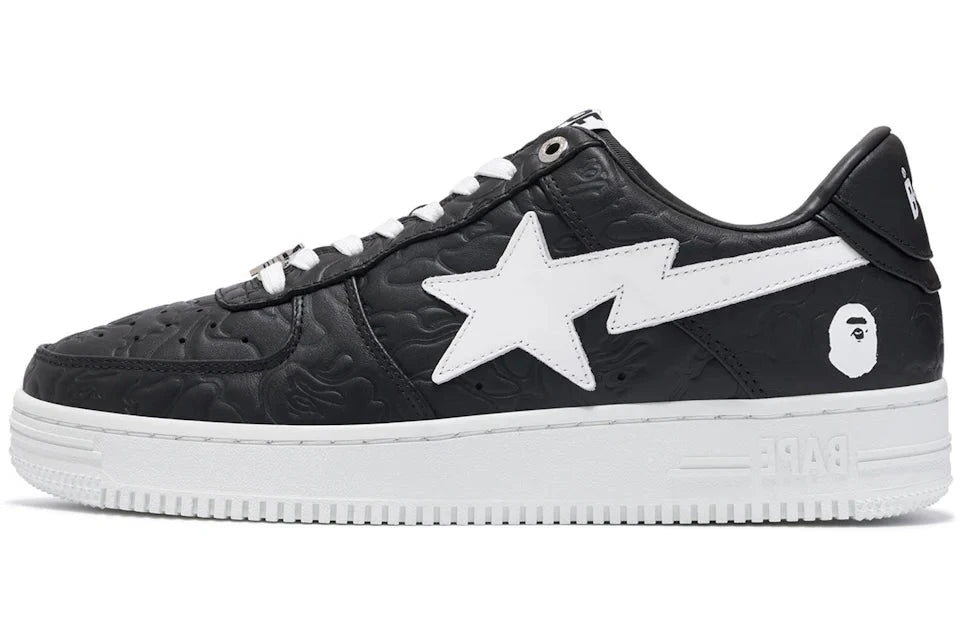 A Bathing Ape BAPE Sta Low #3 Line Camo Schwarz Black