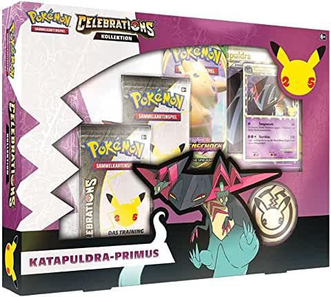 Pokémon TCG Celebrations Katapuldra-Primus Kollektion (englisch)