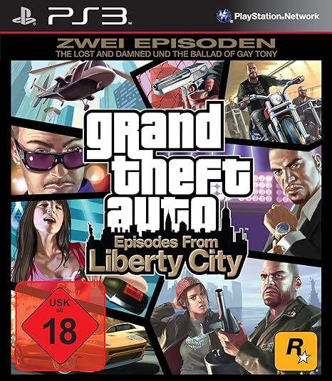 Grand Theft Auto: Episodes from Liberty City GTA Playstation PS3