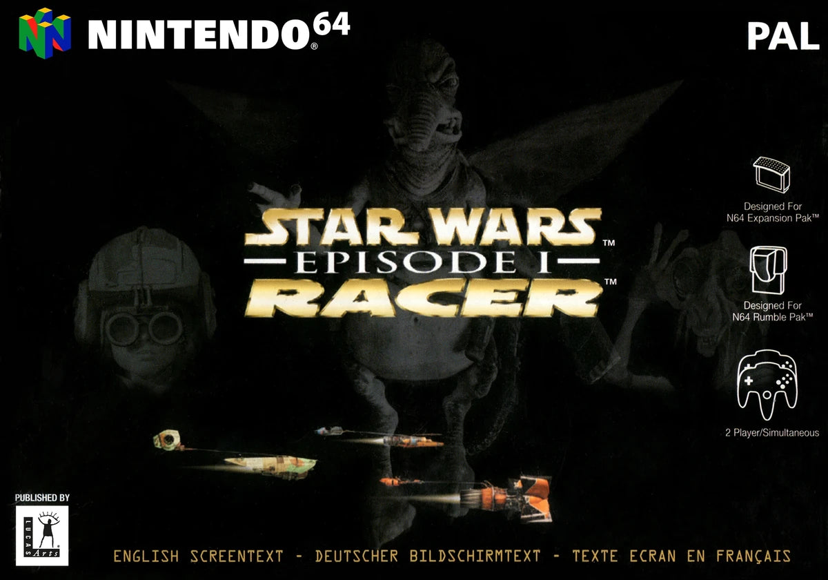 Nintendo N64 - Star Wars: Episode 1 Racer (Deutsche Version mit OVP) Gebraucht PAL