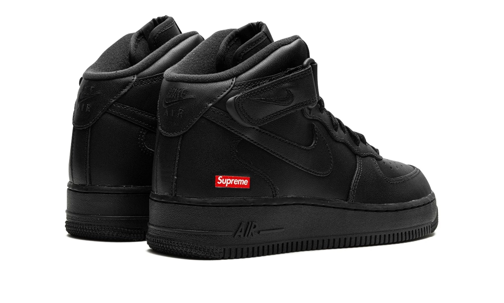 Nike Air Force 1 Mid Supreme - Mini Box Logo Black