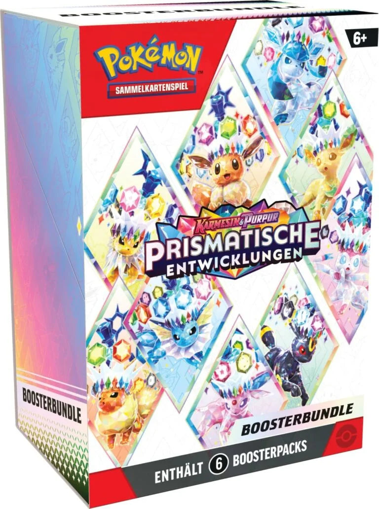 Pokemon KP08.5 Prismantische Entwicklungen Boosterbundle