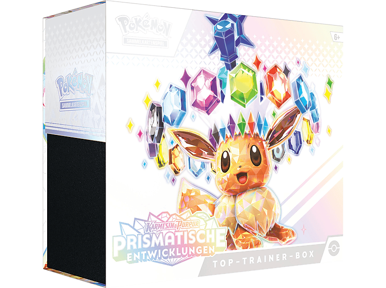 Pokemon KP08.5 Prismantische Entwicklungen Top-Trainer-Box