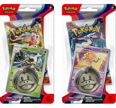 Pokemon TCG Karmesin & Purpur Checklane Blister Deutsch SV1