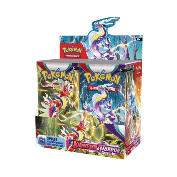 Pokémon TCG Karmesin & Purpur SV1DE Display (Deutsch)