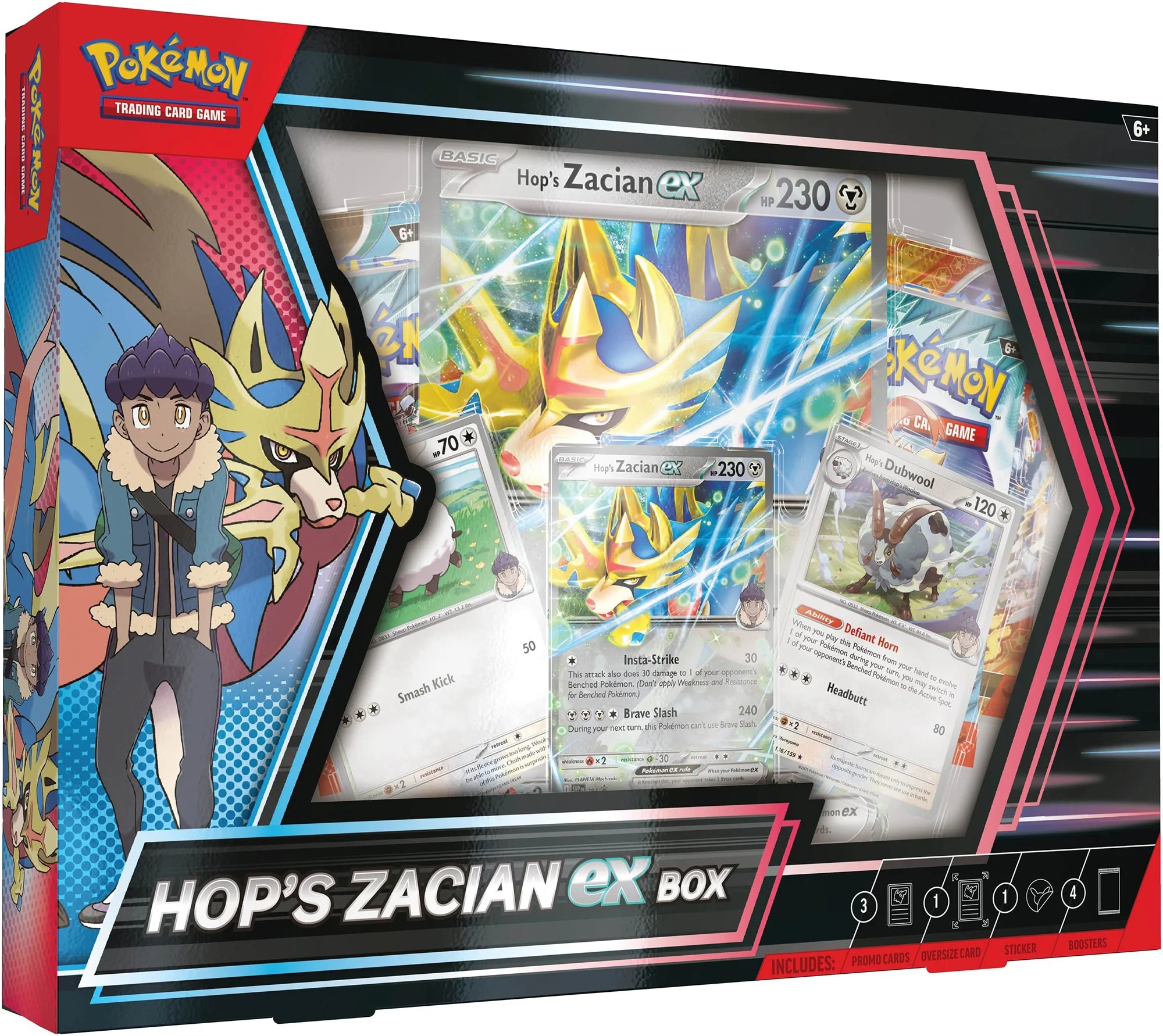 Pokemon Hops Zacian-ex Kollektion Box (deutsch)