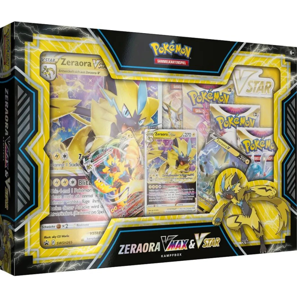Pokemon Oktober Battle Box - Zeraora Vmax & Vstar (Deutsch)