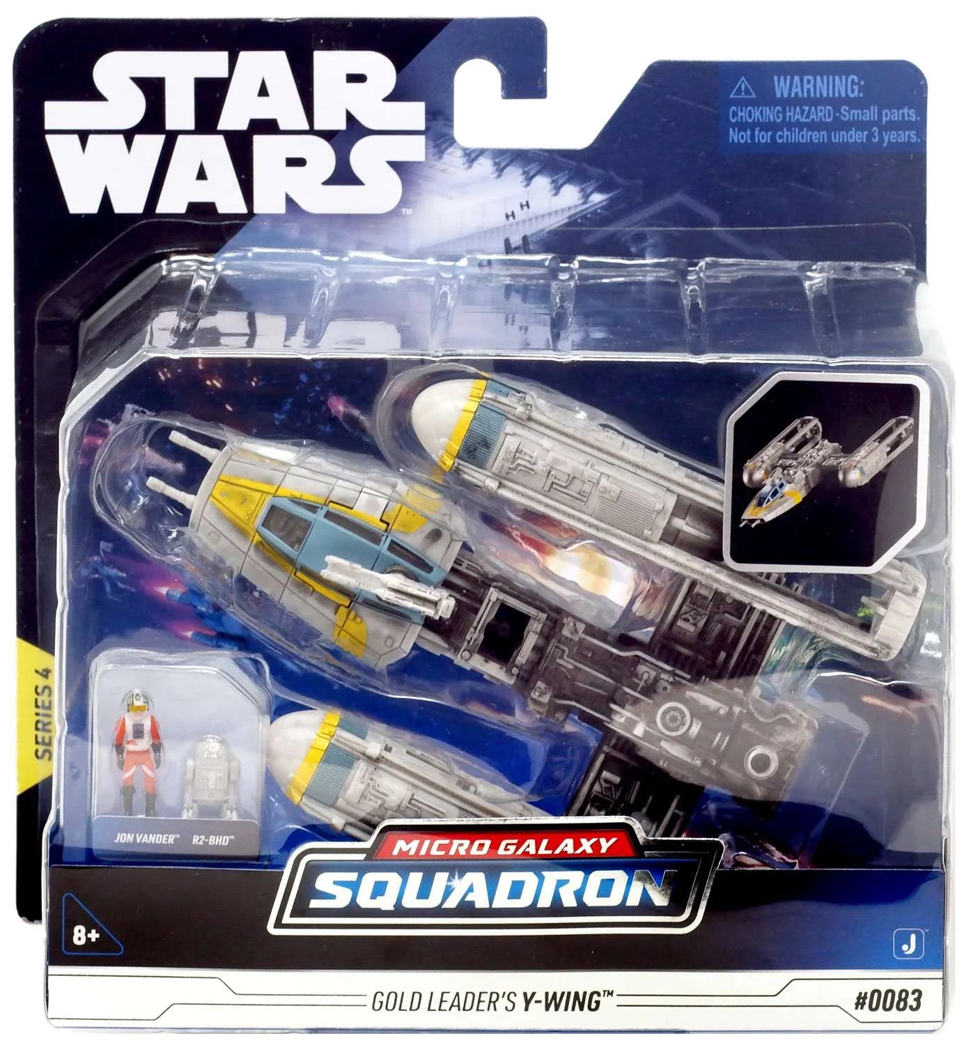 Star Wars Micro Galaxy Squadron - Gold Leader's Y Wing