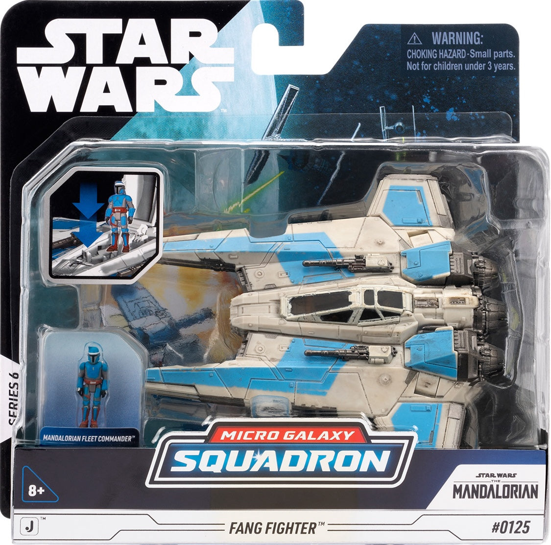 Star Wars Micro Galaxy Squadron - Mandalorian Fang Fighter
