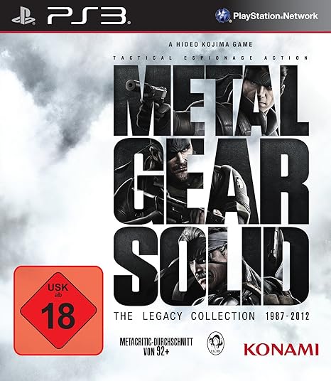 Metal Gear Solid The Legacy Collection Playstation PS3 (Neuwertig)